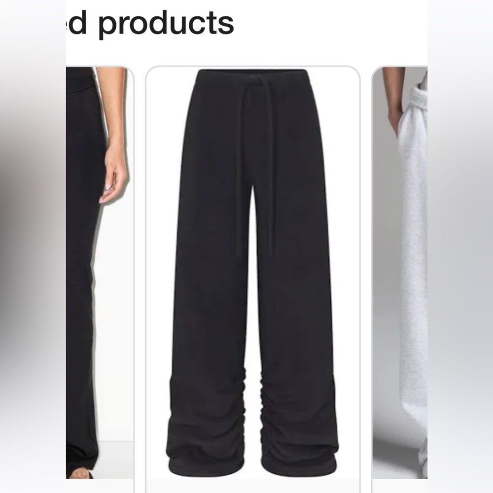 Skims dark grey Fleece Joggers